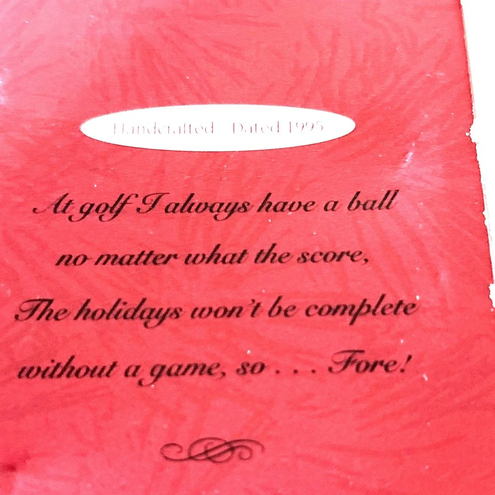 Hallmark 1995 keepsake